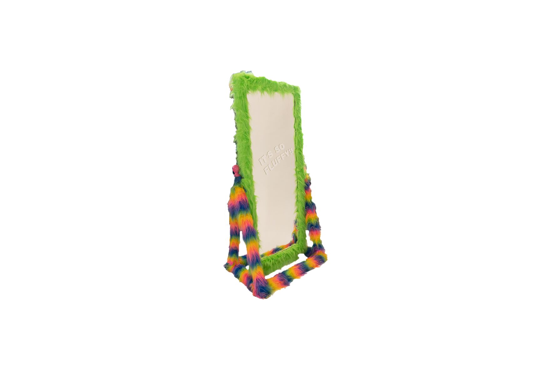 Spiegel | Fluff staand regenboog L70xB50xH150