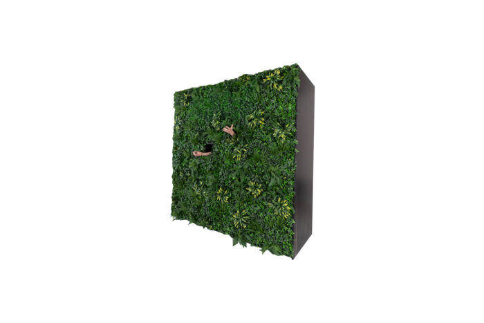 Uitgiftewand | Groenwand met 2 luiken L253,6xB95xH250 (set)