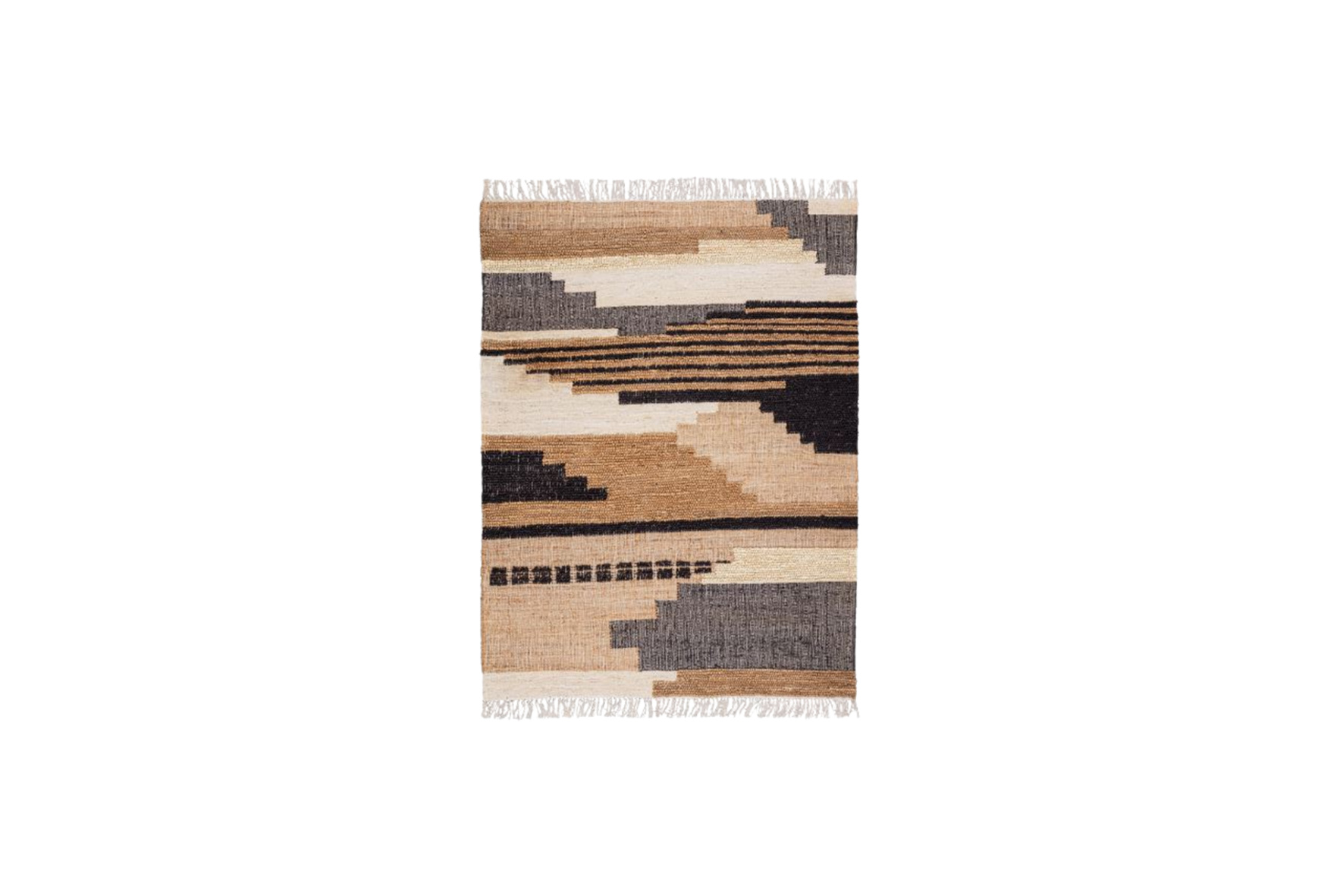 Vloerkleed L | Jute grafisch L240xB170