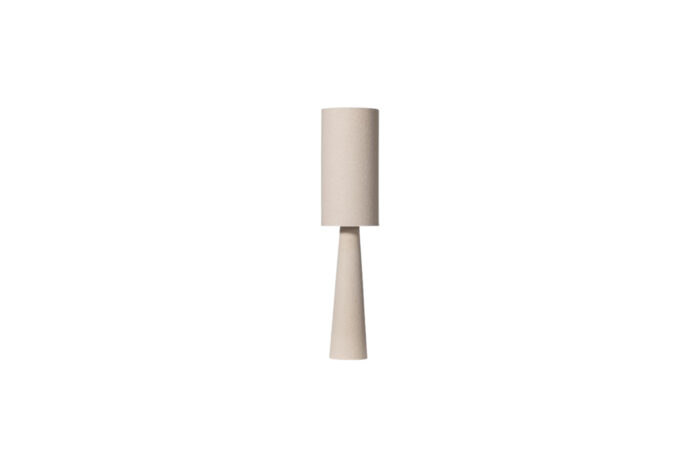 Vloerlamp teddy naturel Ø30xH130
