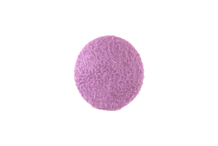 Vloerpaneel fluff cirkel paars Ø120