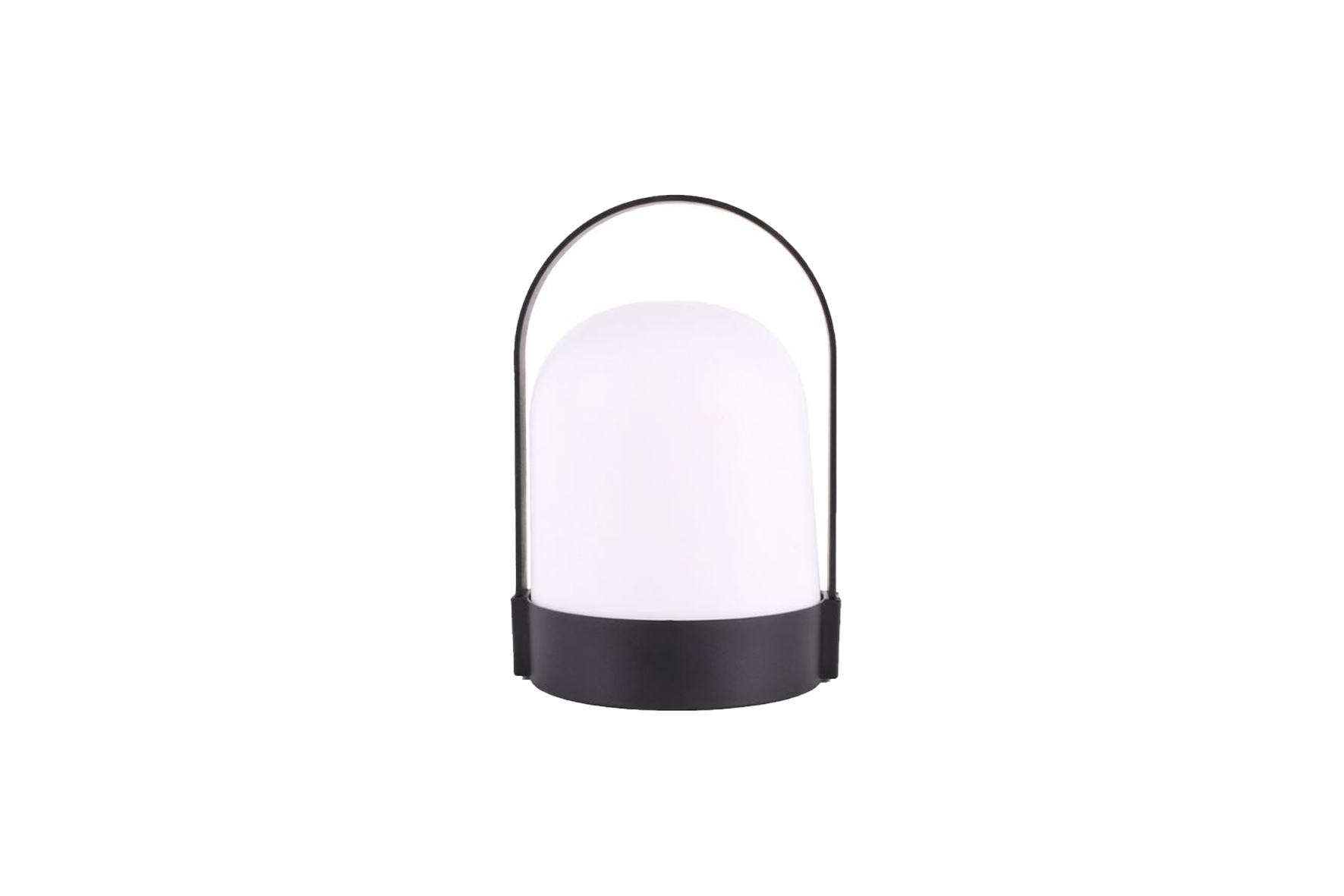 Tafellamp LED zwart kunststof Ø13xH22