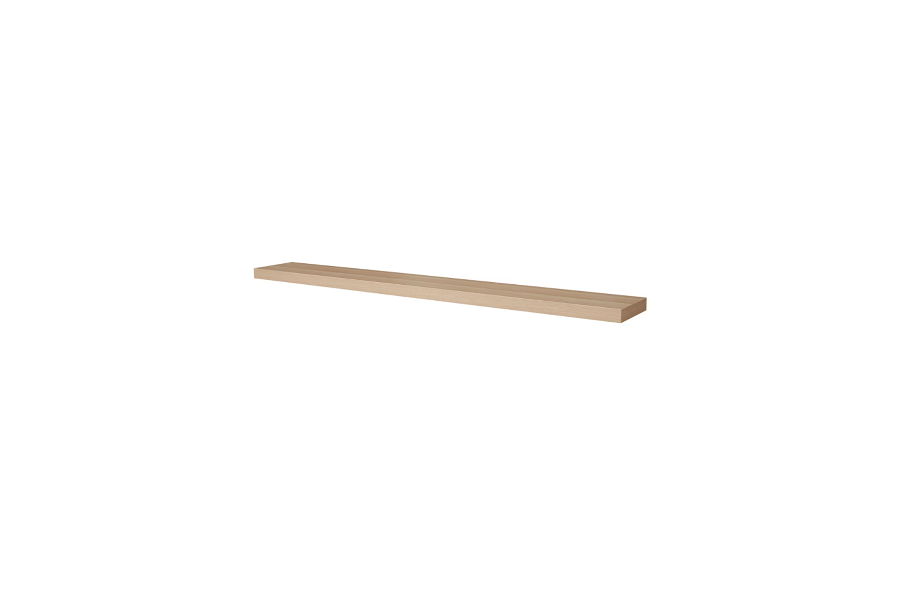 Wandplank eiken L190xB26xH5