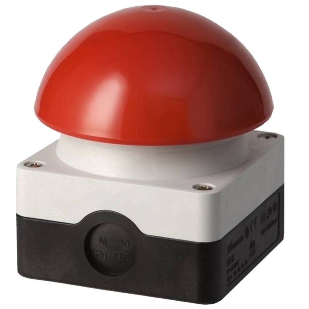 Rode knop / Kick off button