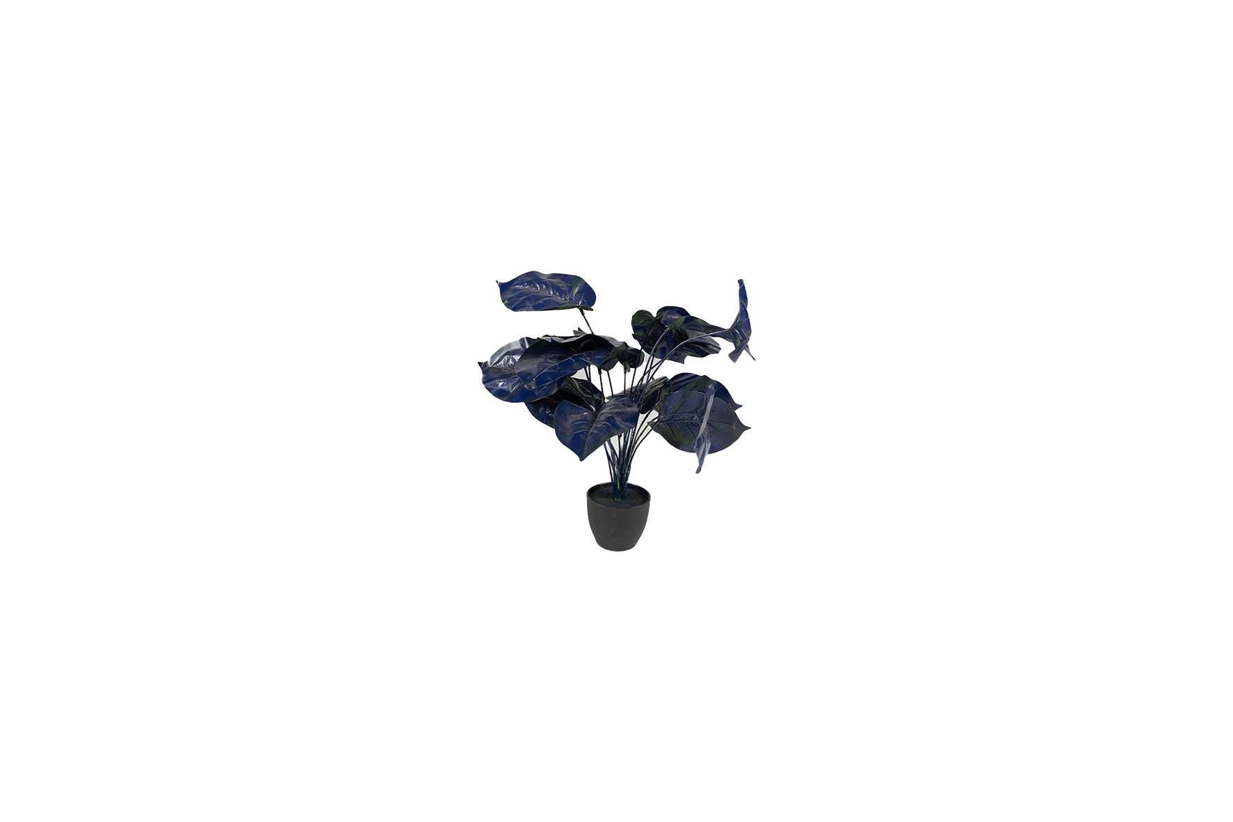 Gekleurde kunstplant blauw | S | Assorti H30-60cm