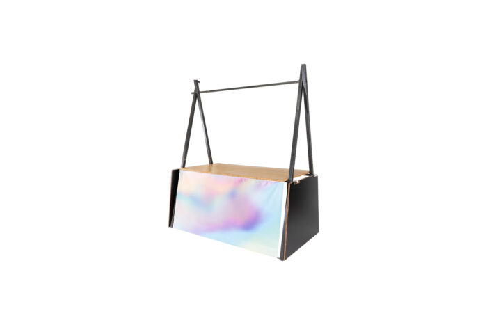 Brooklyn kraam A-frame bamboe L180xB80xH230 (set)