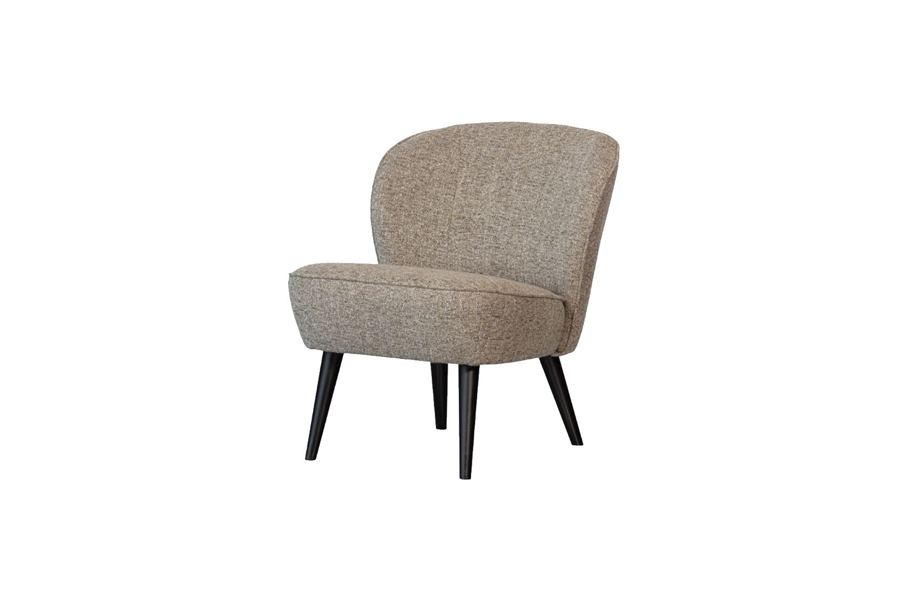 Fauteuil gemêleerd naturel L59xB70xH71