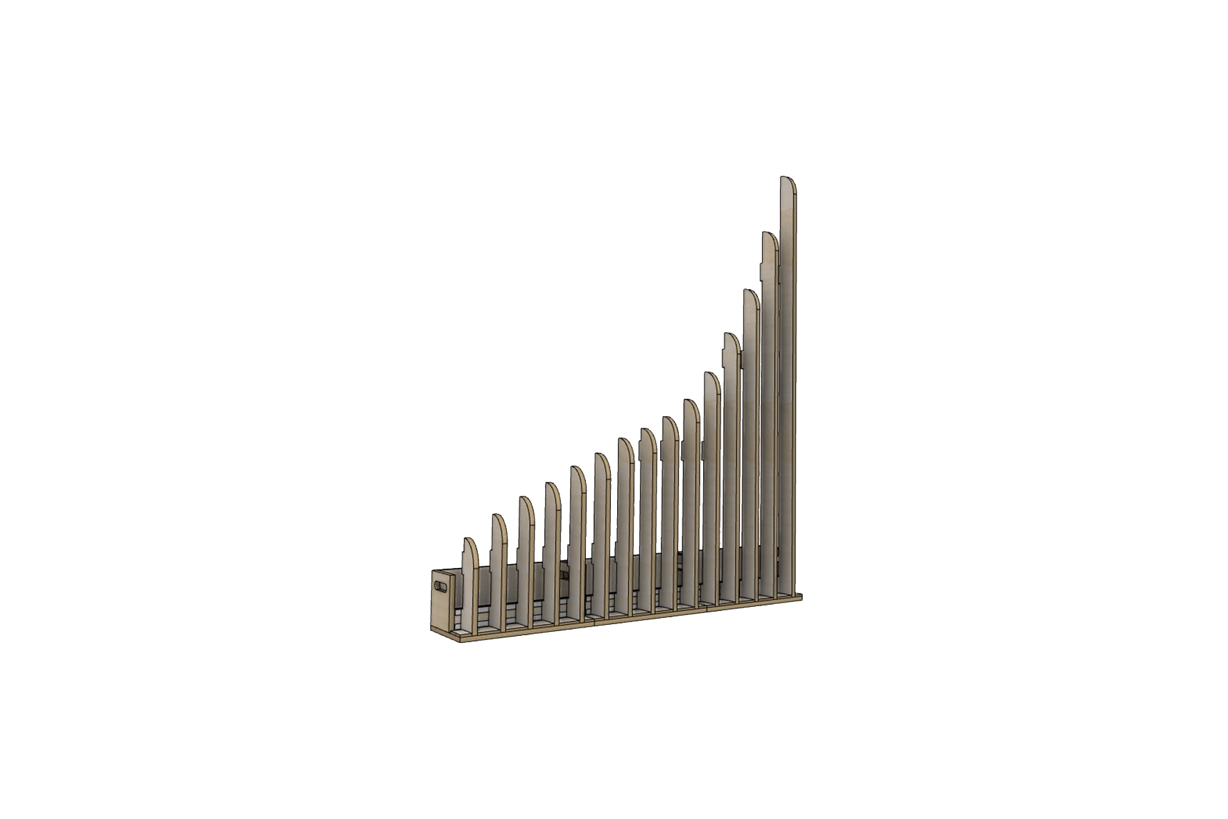 Shape decorpaneel variant A L147xB31,6xH189 (set)