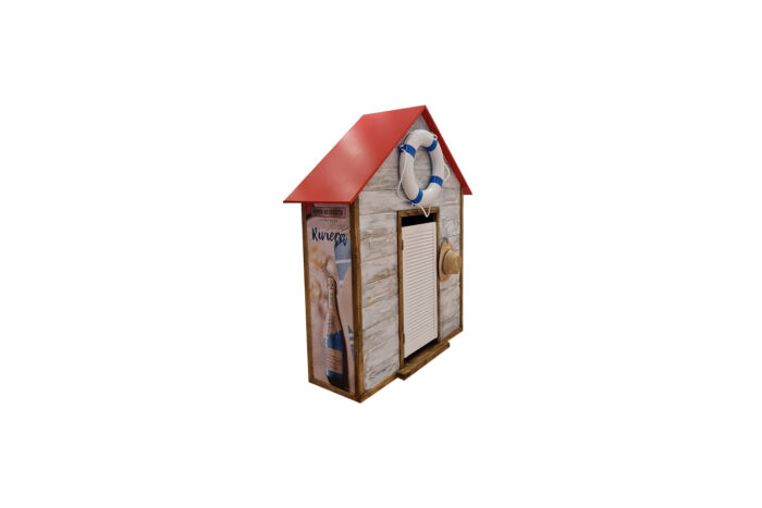 Standhuisje Riviera Beach House L170xB60xH205 (set)