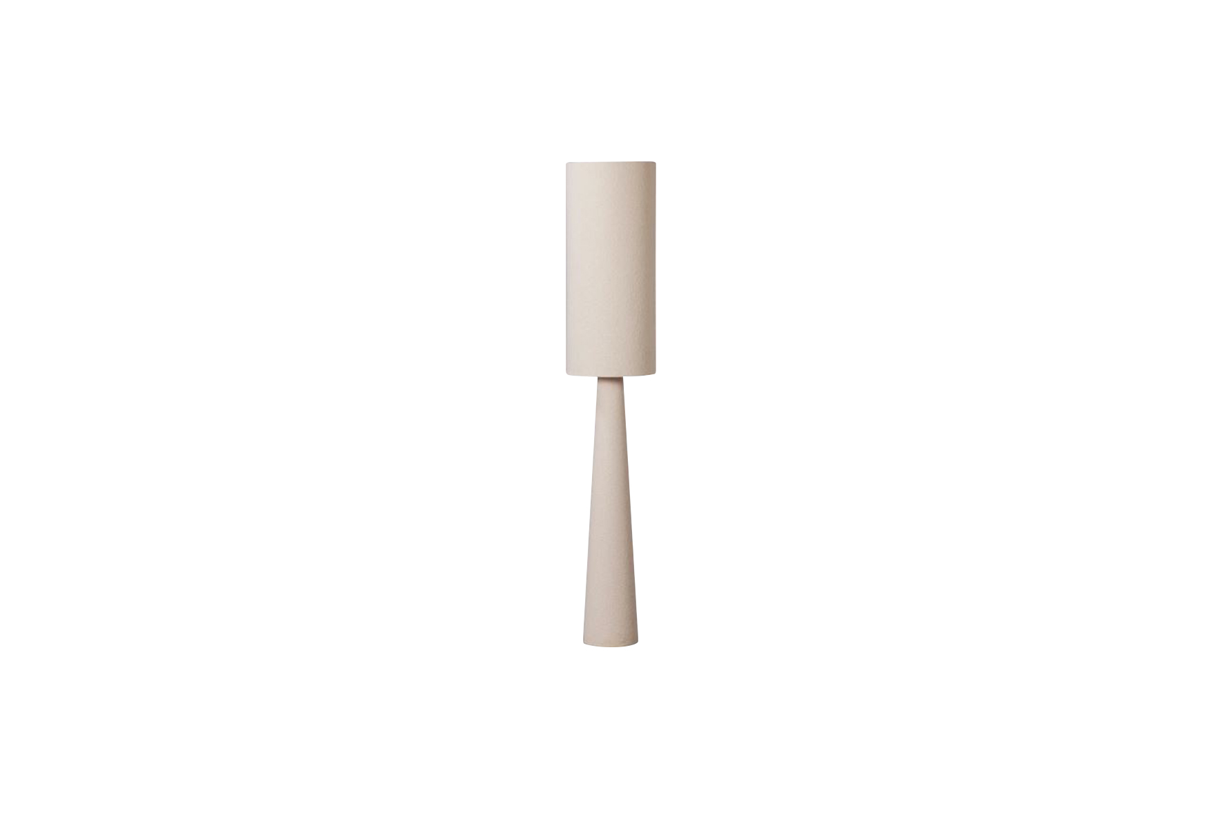 Vloerlamp teddy naturel XL Ø35xH187